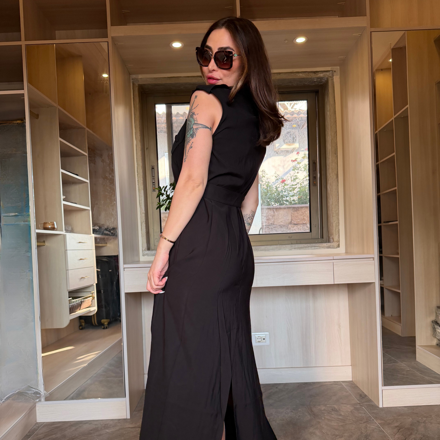 Classic Belt Dress