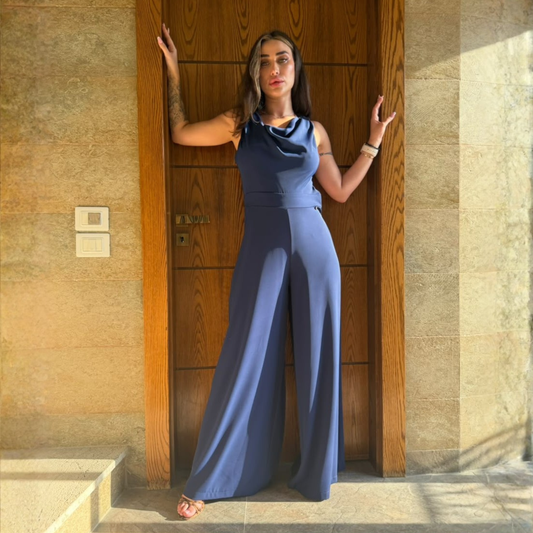 Electric Blue Jumpsuit