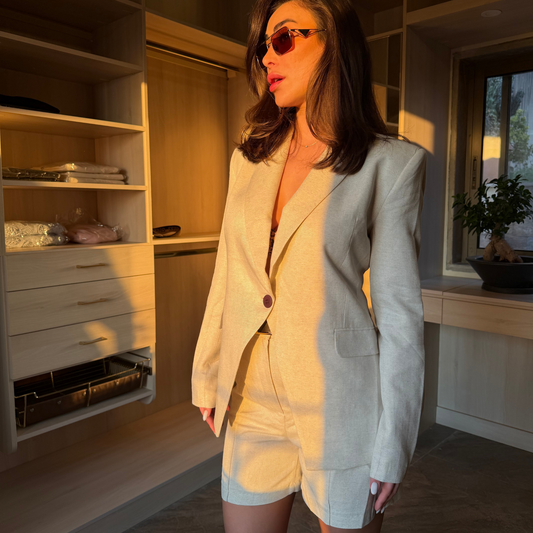 Blazer & Shorts Set