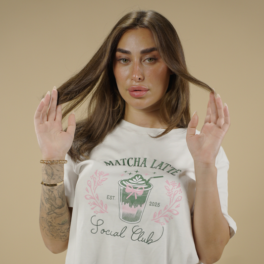 Matcha Pattern T-shirt