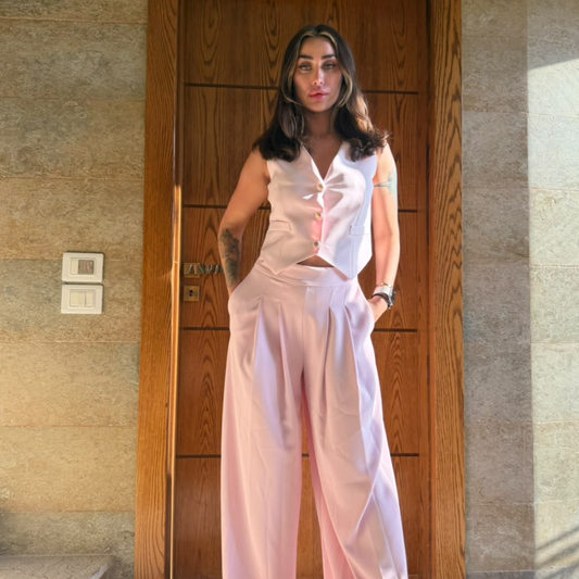 Boss Lady Pastel Pink Set