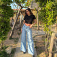 High Rise Wide Leg Jeans