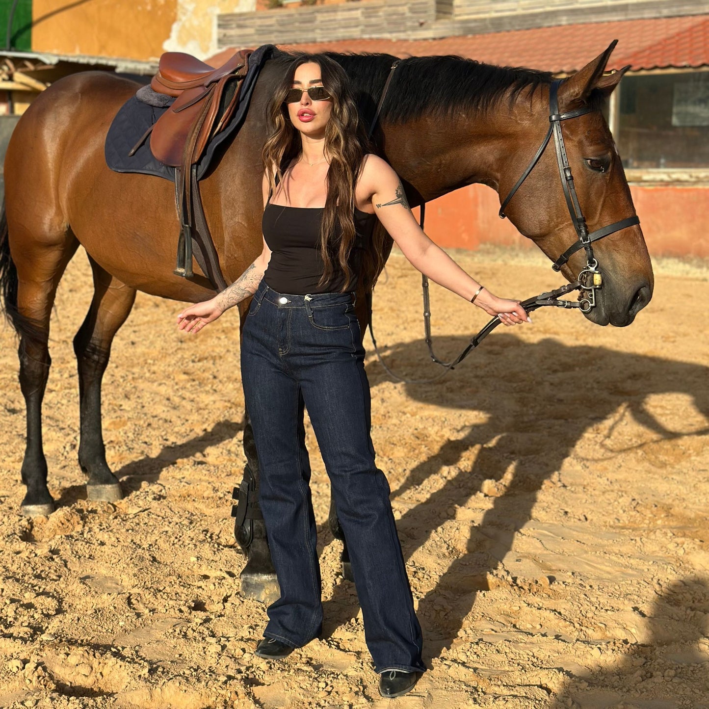 dark bleu jeans