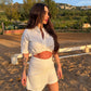 cowboy white set
