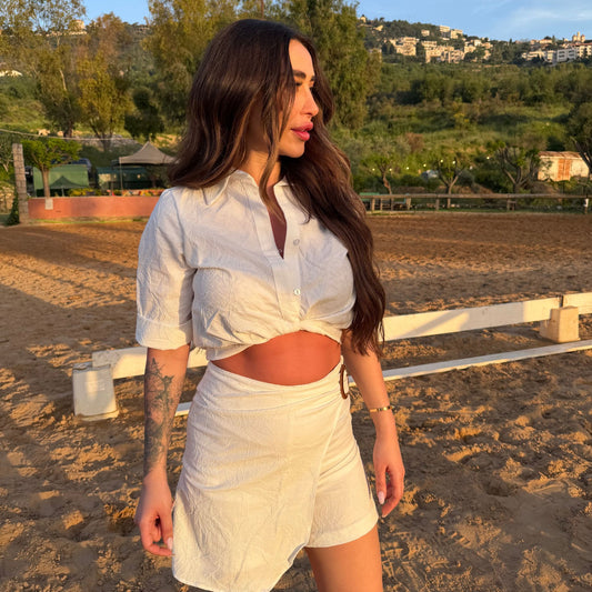 cowboy white set