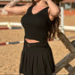 black skort