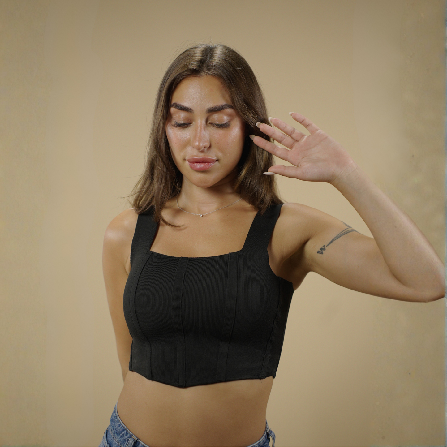 Sculpted Corset Top