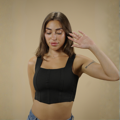 Sculpted Corset Top