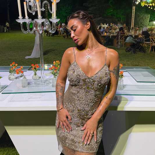 Crystal Mini Dress
