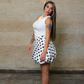 Polka Dot Bubble Skirt