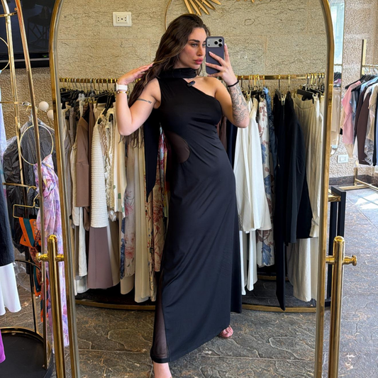 Midnight Tie Dress