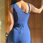 Electric Blue Jumpsuit