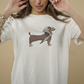 Long Dog Printed Tee