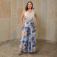Floral Wide-Leg Pants