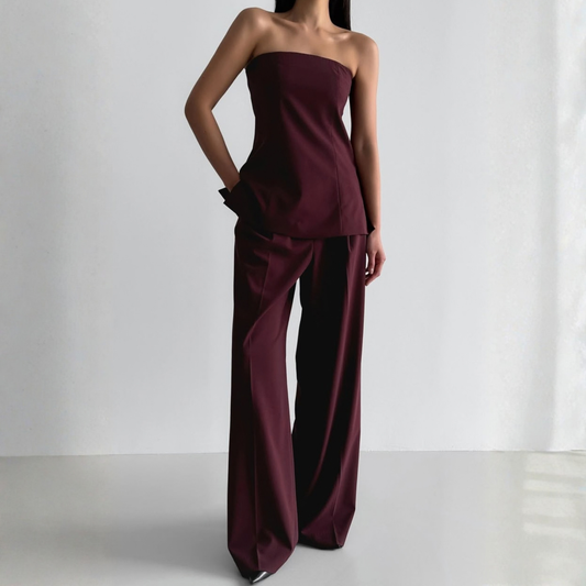 Autumn Burgundy Set