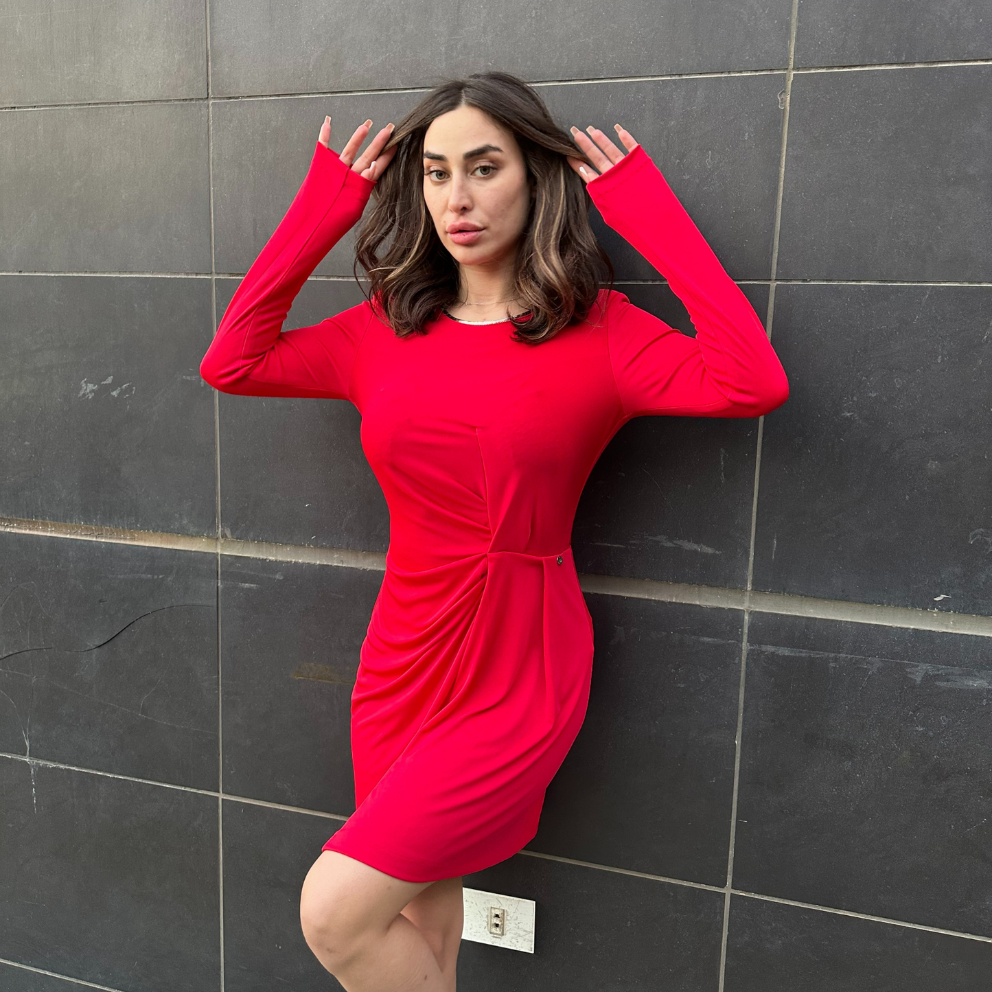 Rinascimento Elegant Midi Dress