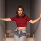 Red Crop Top