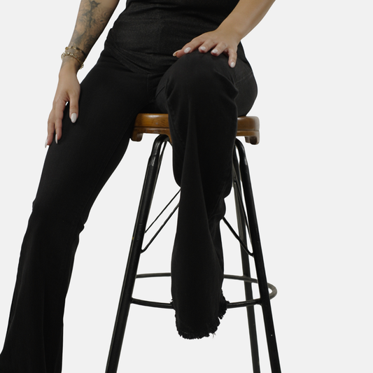 Black Wide Leg Jeans