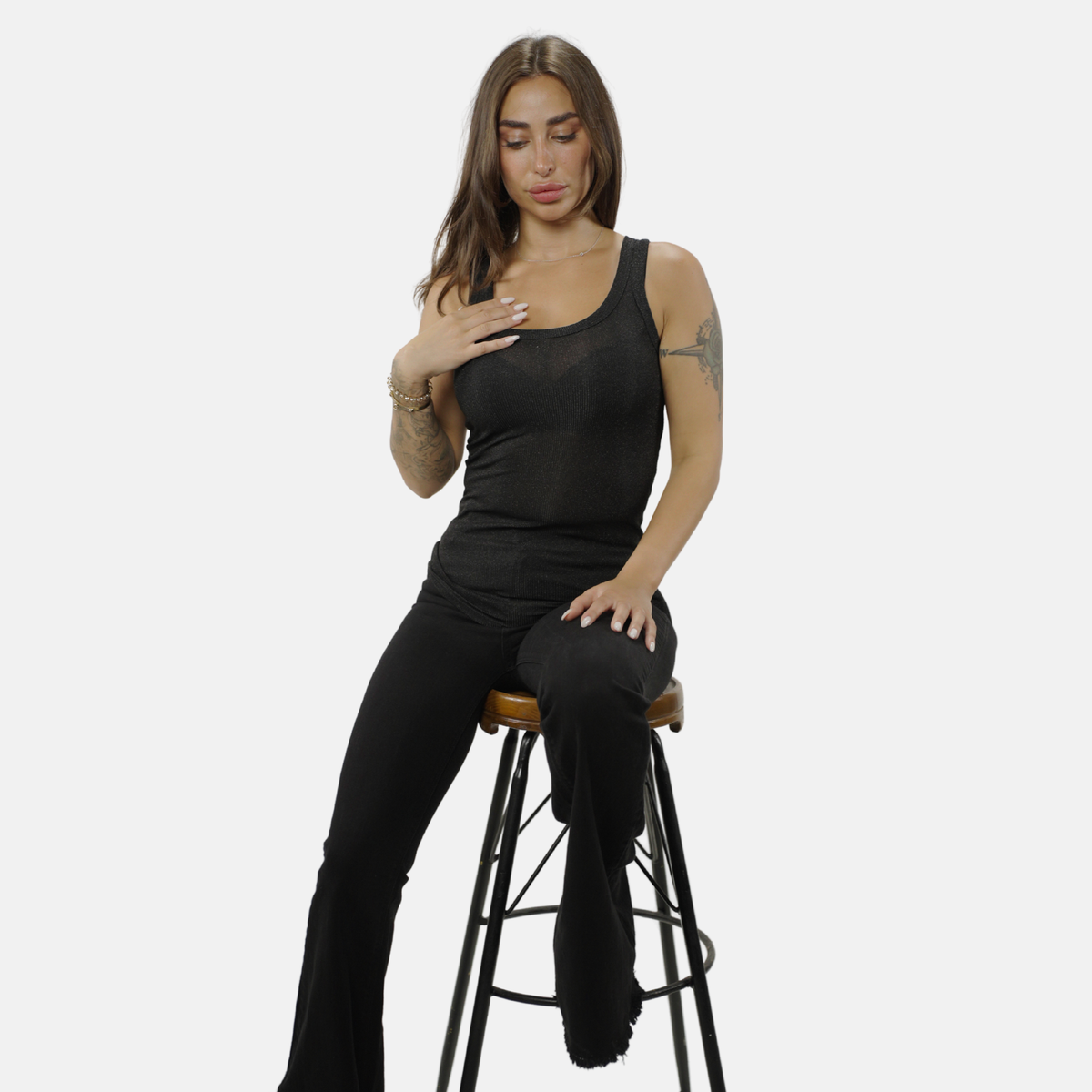 Black Wide Leg Jeans