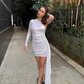 One Shoulder Mini Dress