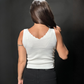 Scallop V Neck Tank